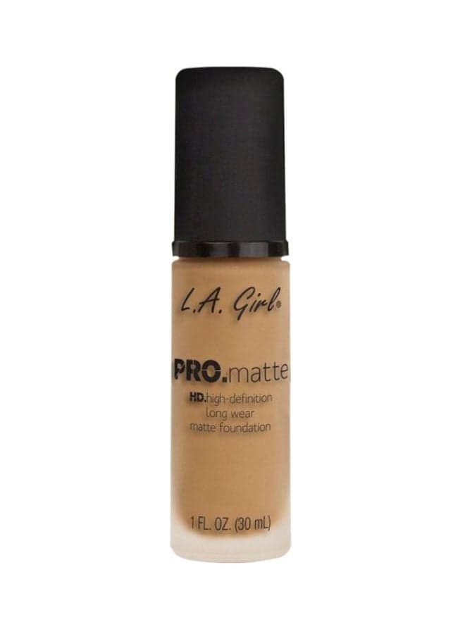 Pro Matte Liquid Foundation GLM675 Medium Beige
