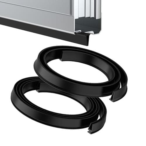 Storm Door Sweep Replacement for Larson & Pella Storm Door Expander Sweep, for Vinyl and Metal Door Sweep Assembly- 2 Specifications Storm Door Seal Rubber Strip