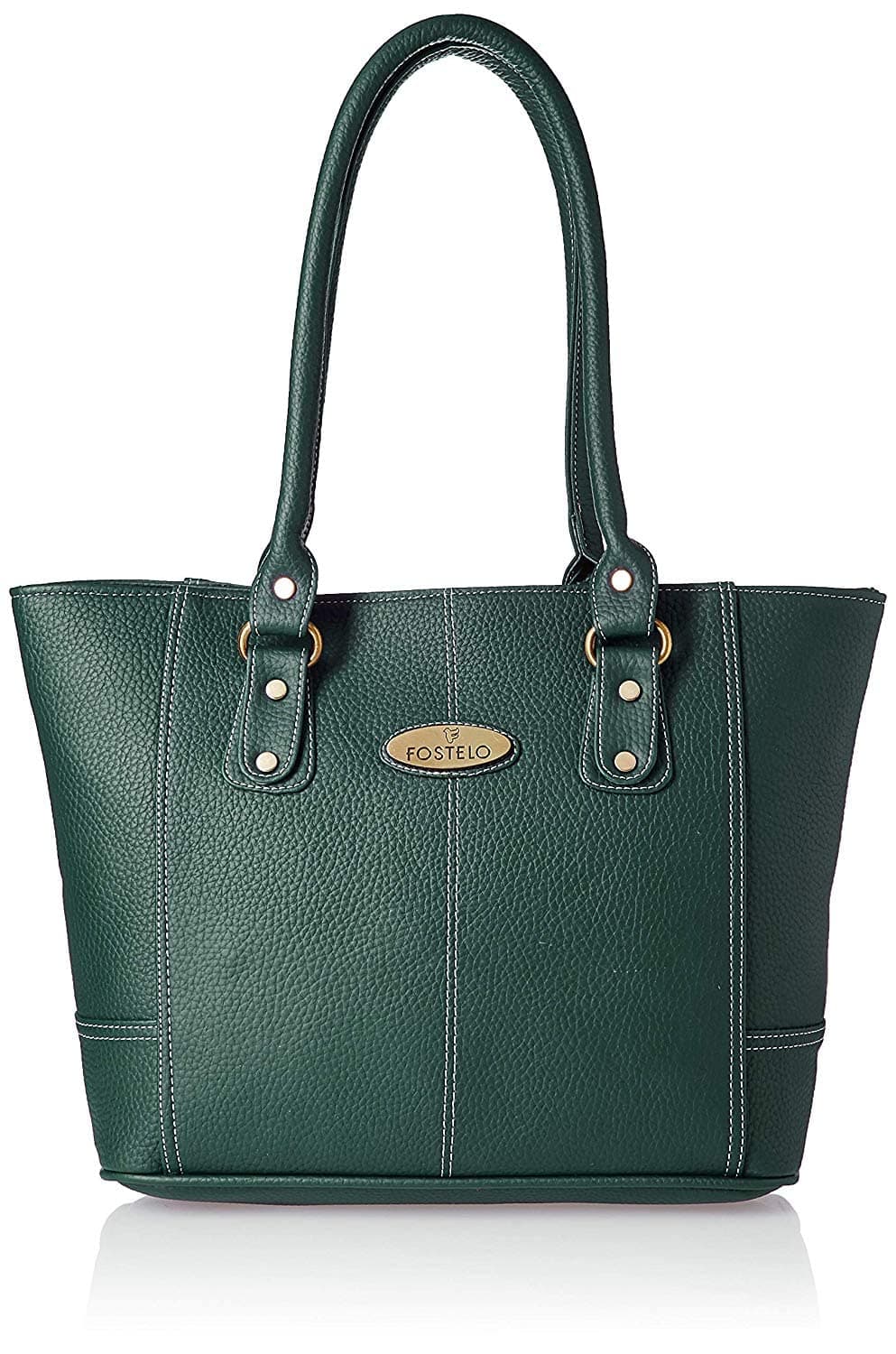 Fostelo Women's Everly Satchel Tote Handbag for Women | Ladies Purse | Stylish Shoulder Bag | Gift For Women | Green