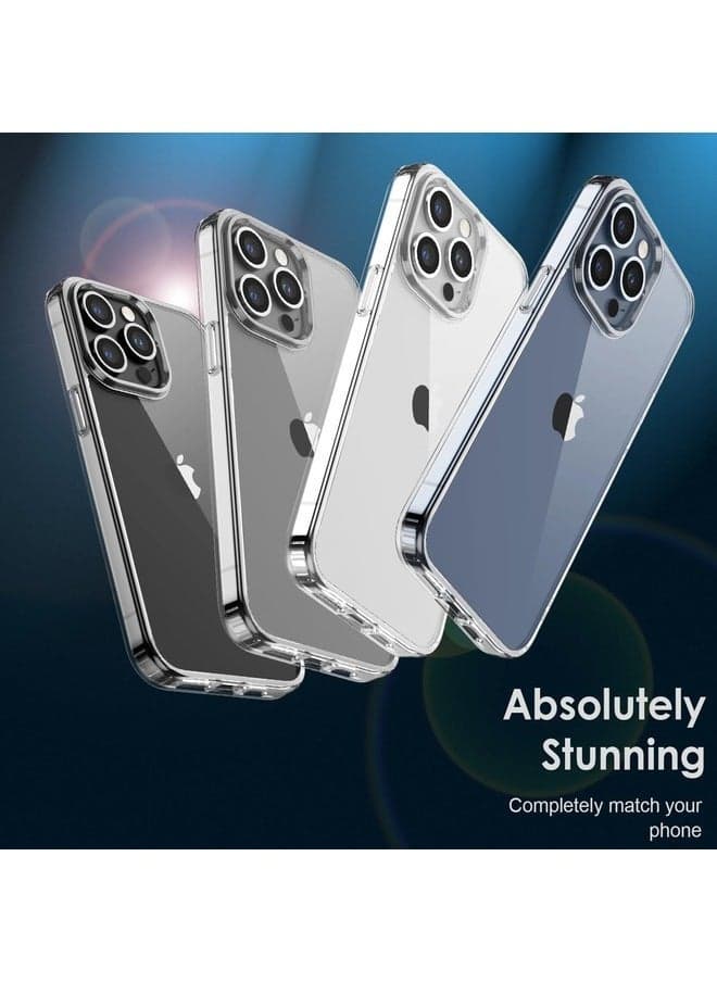 iPhone 16 Pro 6.3 inch Slim Crystal Clear Case – Shockproof, Scratch-Resistant Transparent Protective Cover