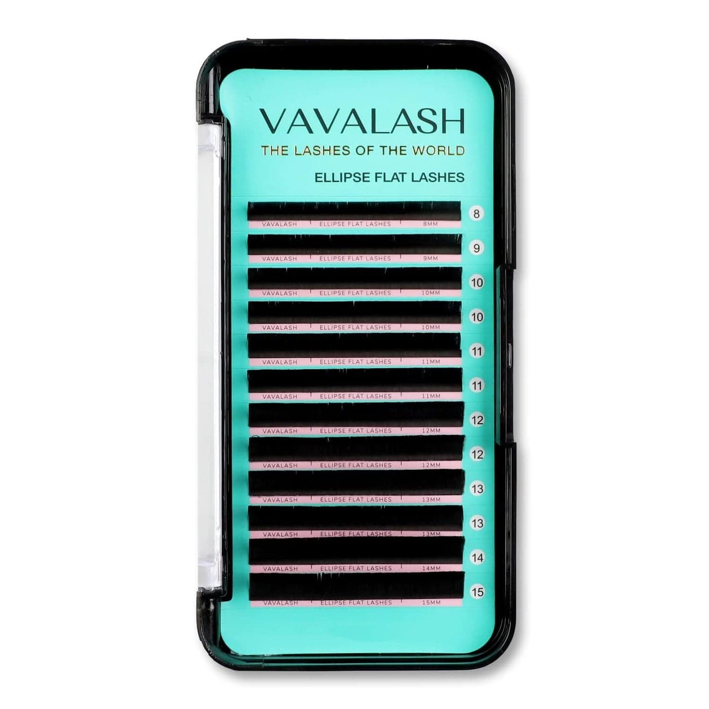 Ellipse Eyelash Extensions 020mm CC Curl 10mm Flat Eyelash Extension supplies Light Lashes Matte Individual Eyelashes Salon Use Black Mink False Lashes Mink Lashes ExtensionsCC02010mm