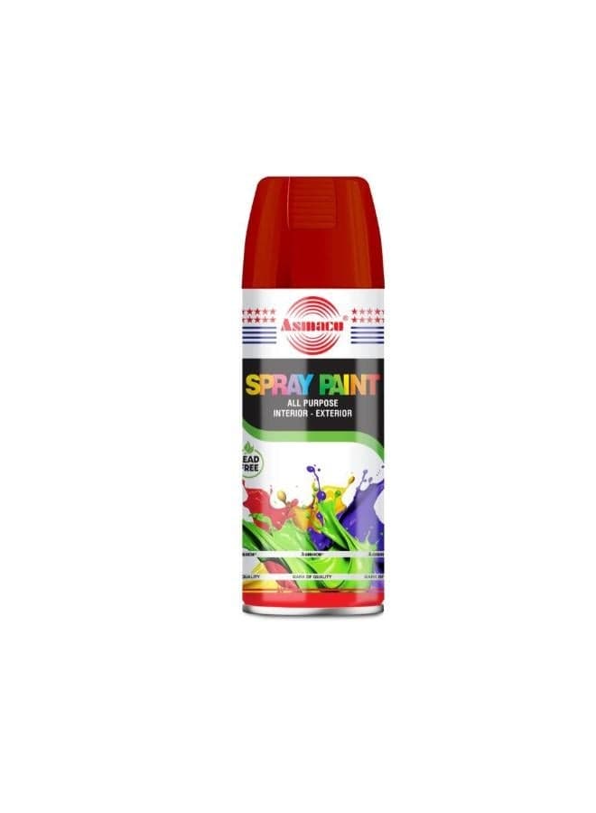 Asmaco Spray Paint - Red Oxide - 400 Ml - Set of 01