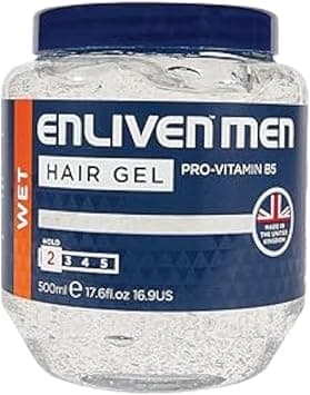 Enliven XL Wet Look Clear Hair Gel 500 ml