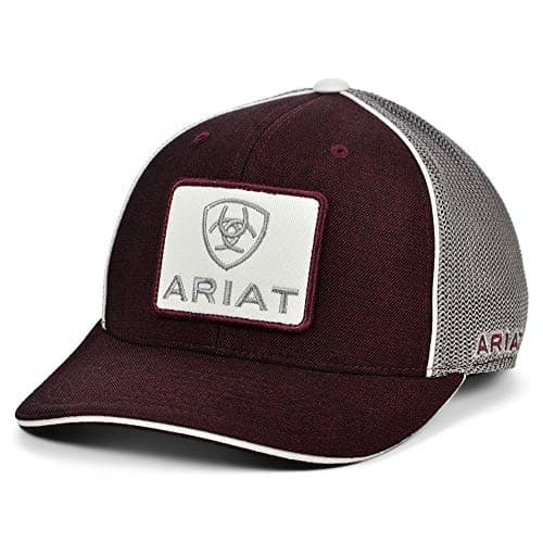 Ariat Mens A300004809 Men`s Patch Cap OSFM Burgundy