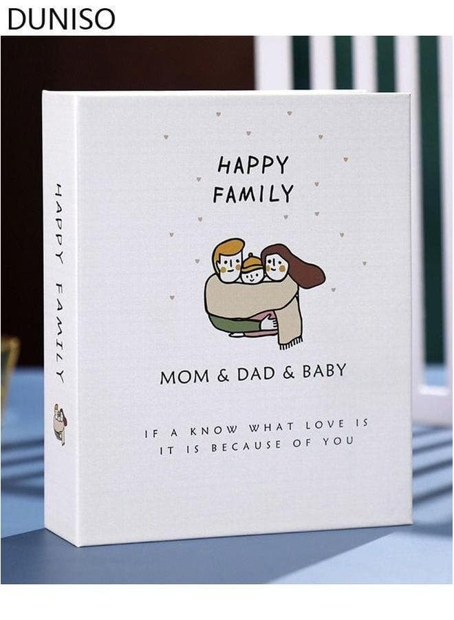 200 Pockets Stamping Photo Album for 6 Inches Photos Portable Family Wedding Boys Girls