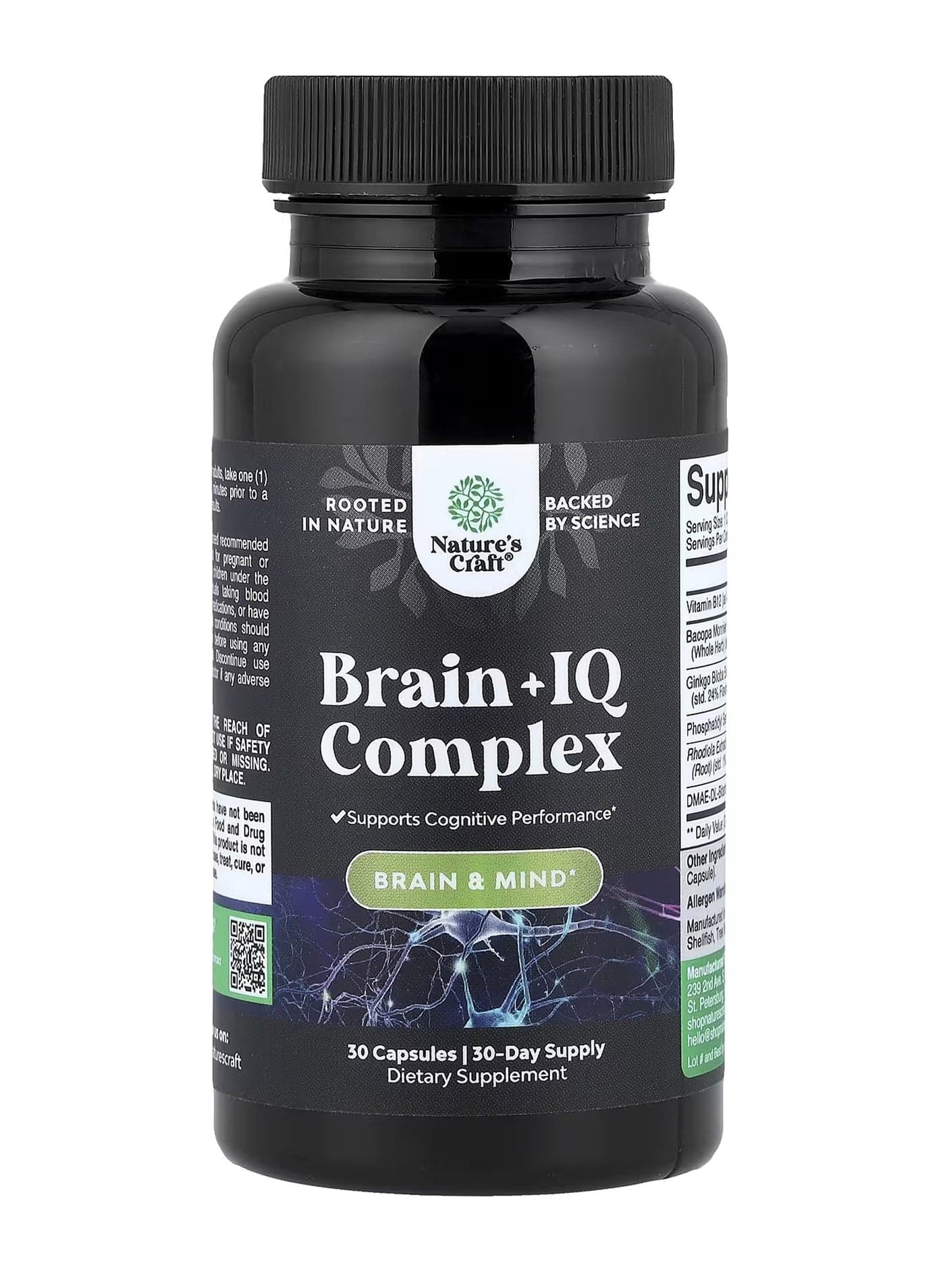 Brain + IQ Complex, 30 Capsules