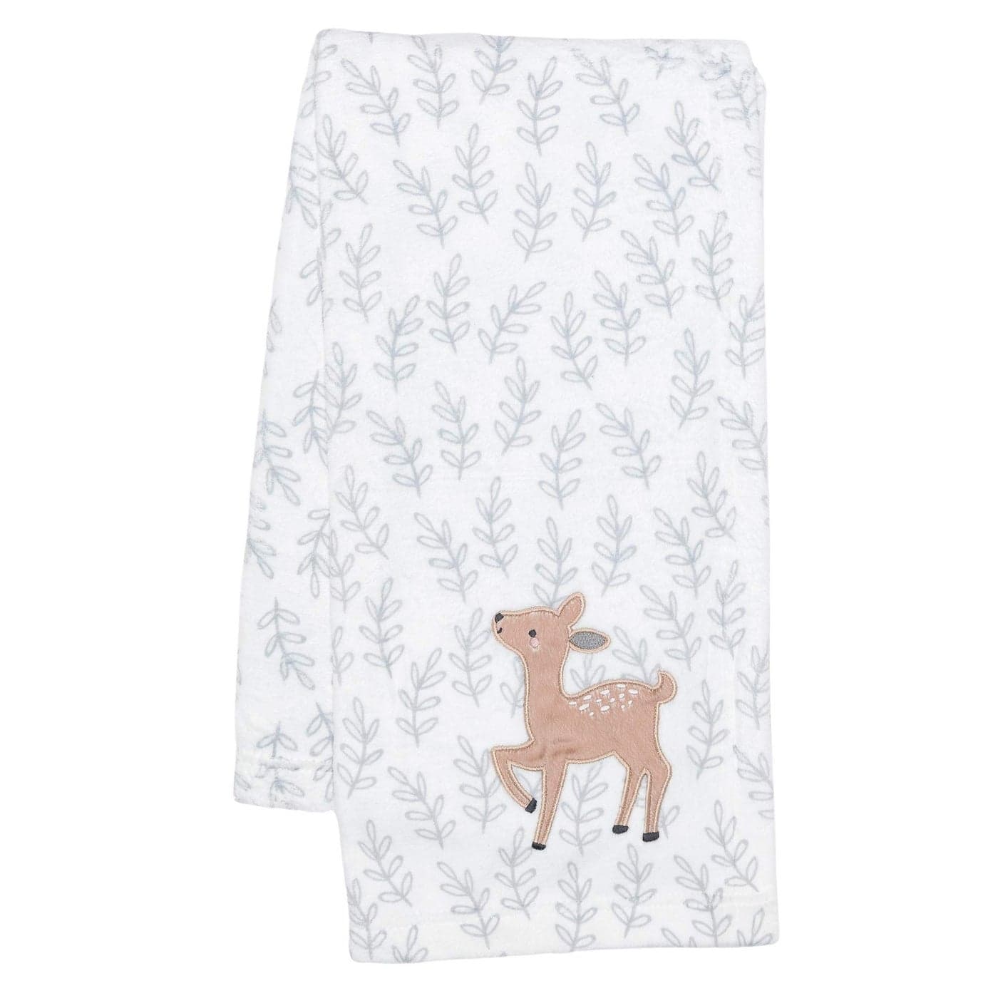 Bedtime Originals Deer Park Baby Blanket White