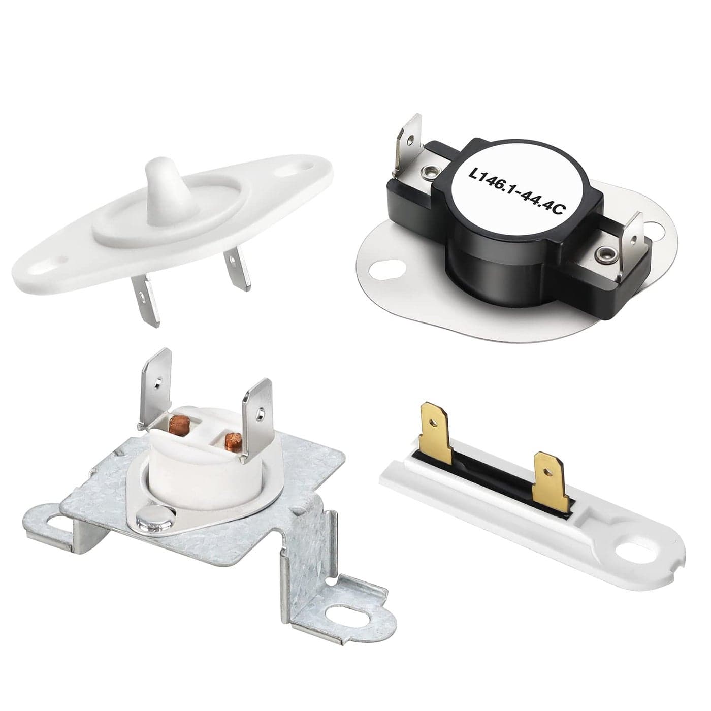 279973 3392519 8577274 Dryer Thermal CutOff Fuse Kit with Thermistor Control and Thermal Fuse by Blutoget Compatible for Whirlpool Kenmore Samsung Maytag electric Dryers