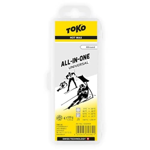 TOKO All in One Snowboard and Ski Wax 120g Universal Hot Wax