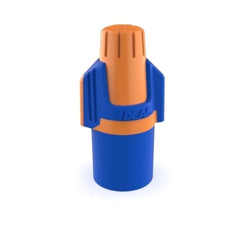 Ideal Electrical Twister Proflex Mini (30-343) Orange/Blue Wire Connector, Box of 100 — Compact Twist-On Wire Nuts for 22 to 12 AWG with Comfort SureGrip and Flexible Skirt