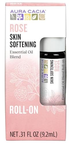 Aura Cacia Rose Roll-On | 0.31 fl. oz.