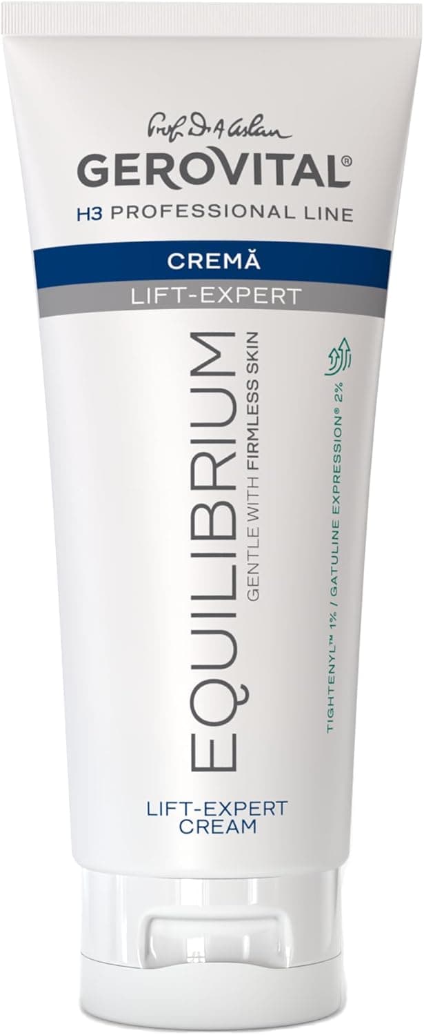 Gerovital H3 Equilibrium Lift Expert Face Cream 200ml Professional AntiAgeing Lifting Regenerating Cream for Mature Skin Reduces Wrinkles Firms Restores Skin Elasticity