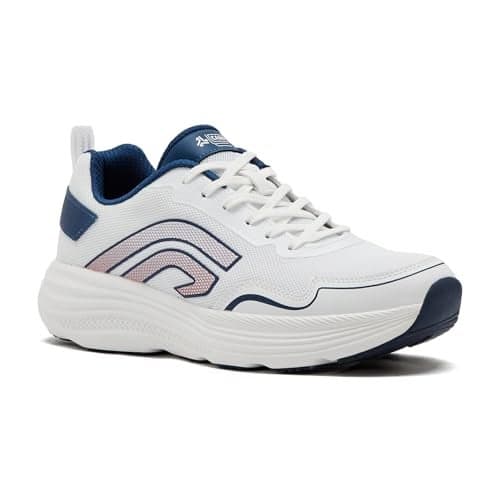 Campus Men's Direct WHT/Ensign Blue Running Shoes - 6UK/India 1 Pair