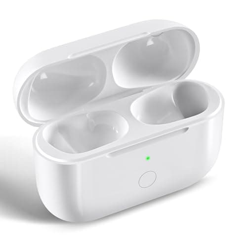 Compatible with AirPod Pro 1st & 2nd Generation Charging Case Replacement with USB-C Charging, Wireless Air Pod Pro 1 2 Charger Case with Bluetooth Pairing Sync Button, with Type-C