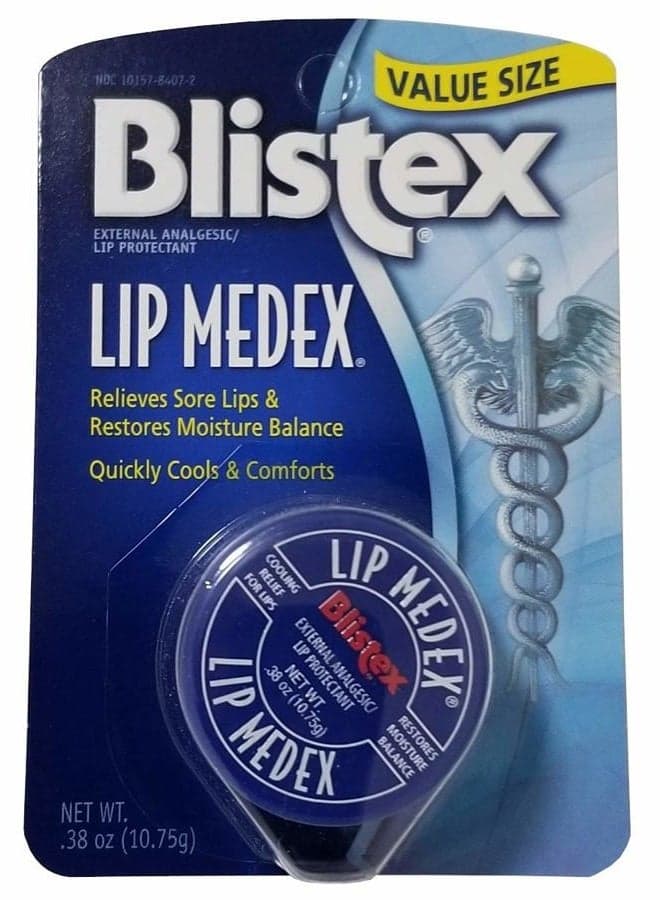 Lip Medex External Analgesic/Lip Protectant 0.25 oz (Pack of 5)