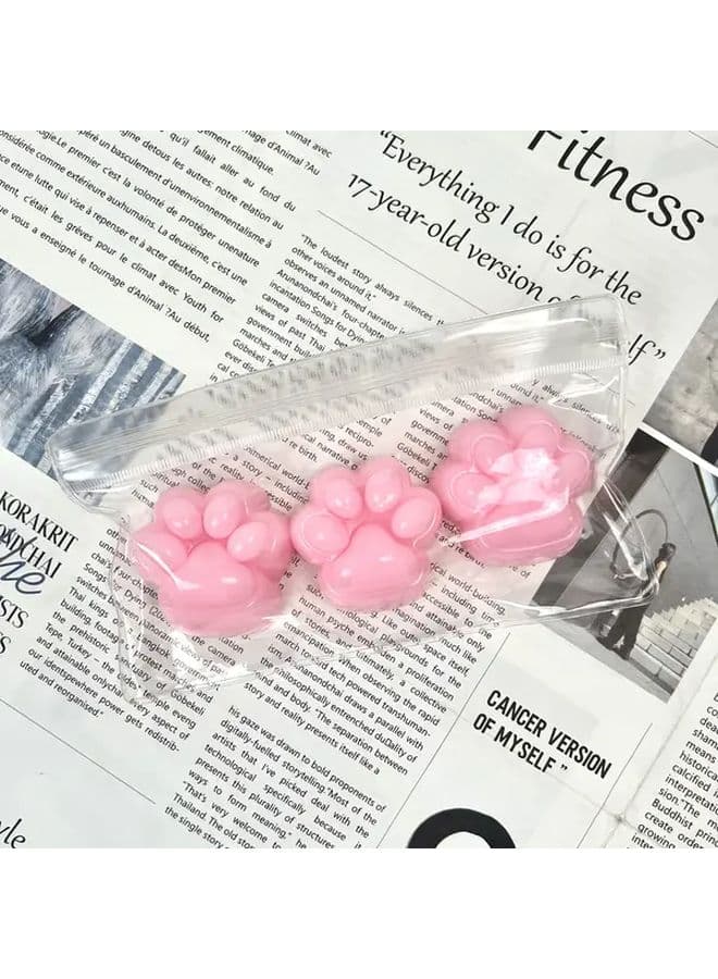 3 Pack Dreamy Pink Squeeze Toy Soft Slow Rebound Squishy Stress Ball For Gift