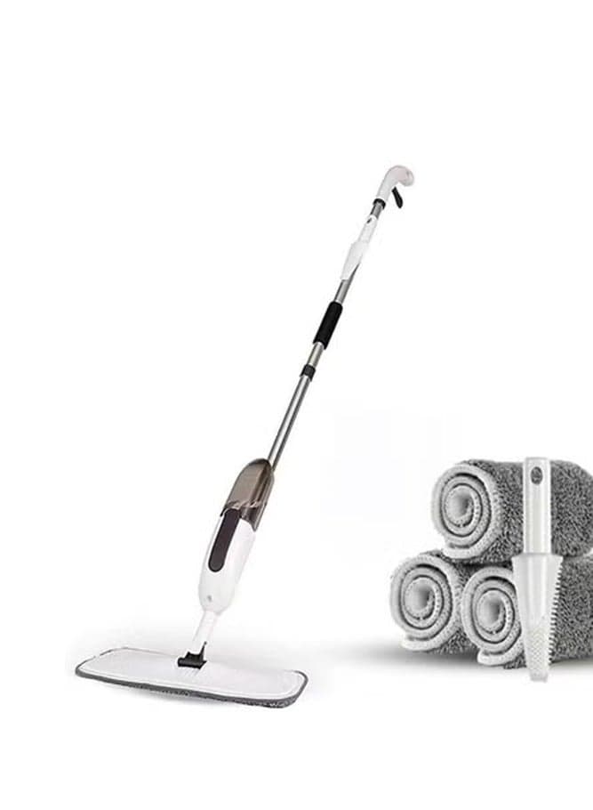 Spray Mop – Hands-Free 360° Rotating Wet and Dry Mop with Reusable Pads for Quick Floor Cleaning
