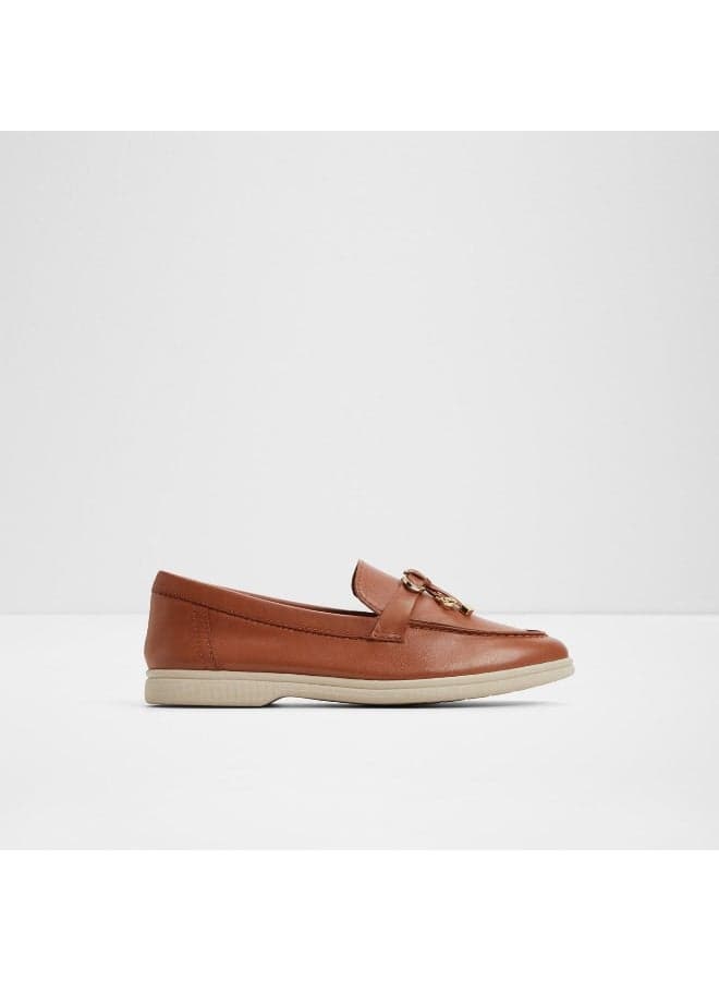 CRERAS Metal Accent Loafers