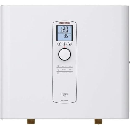 Stiebel Eltron Tankless Water Heater – Tempra 29 Plus – Electric, 28.8kW, On Demand Hot Water, Eco, White, Made in Germany
