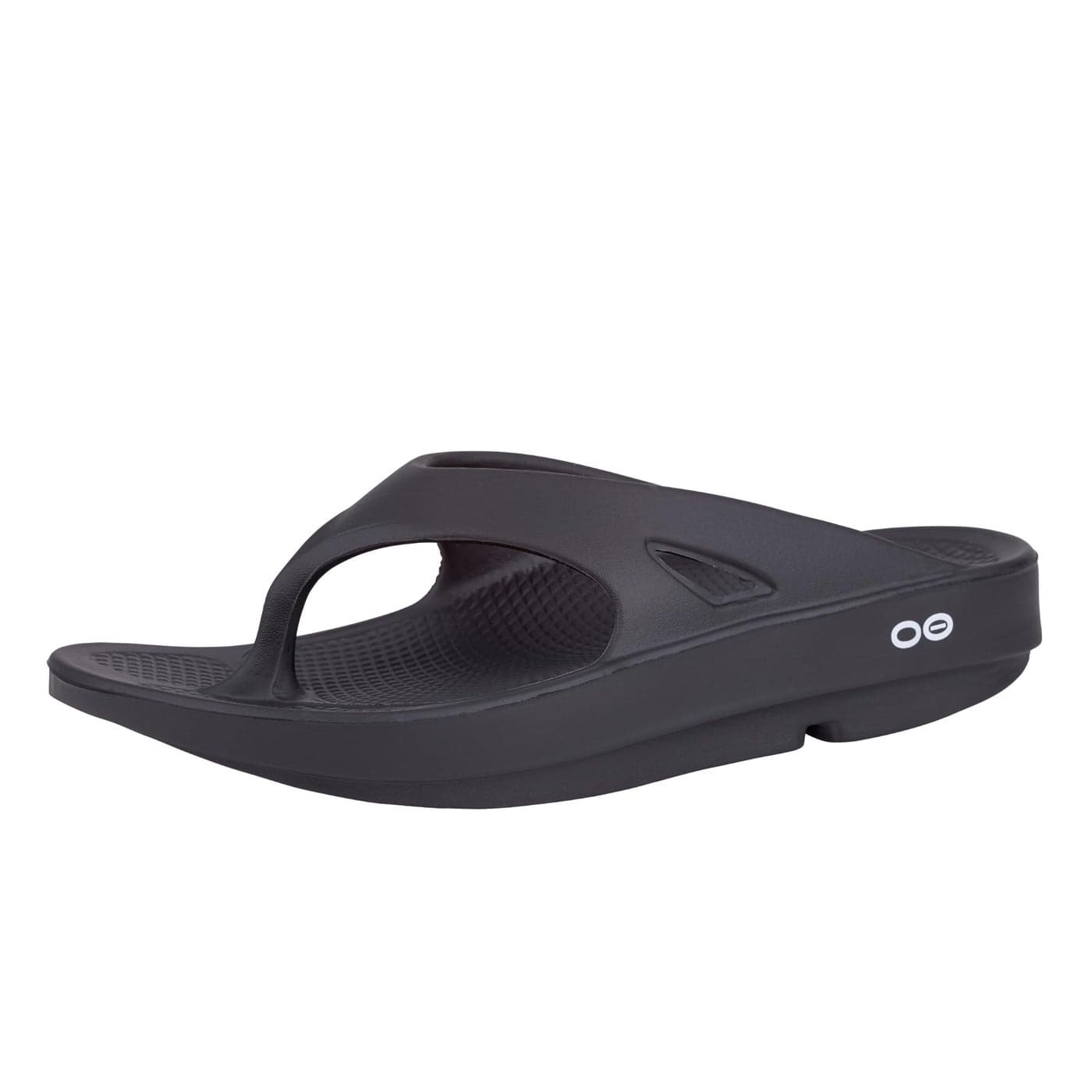 OOFOS OOriginal Sandal, Black - Men’s Size 14, Women’s Size 16 - Lightweight Recovery Footwear - Reduces Stress on Feet, Joints & Back - Machine Washable