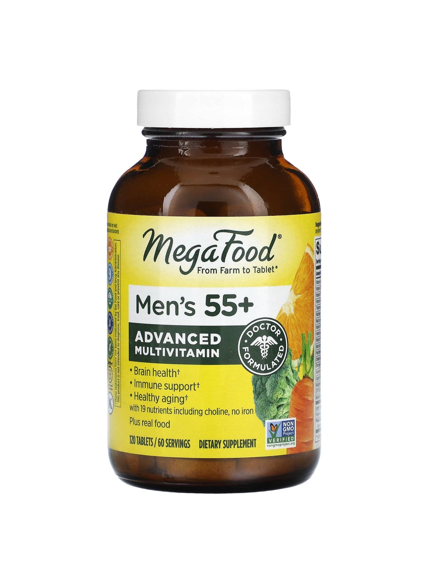 Men's 55+, Advanced Multivitamin, 120 Tablets