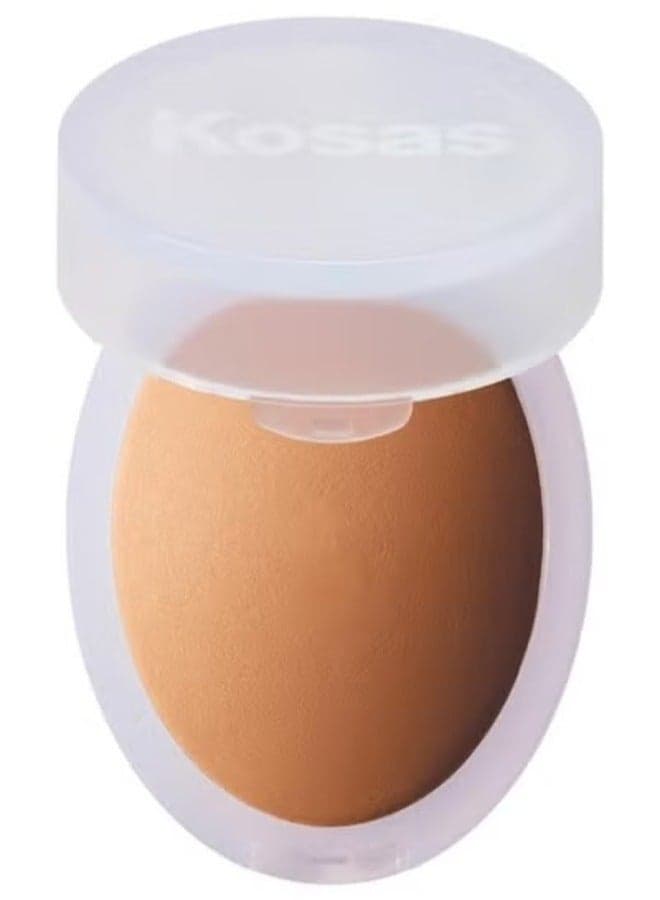 Kosas Cloud Set Baked Setting & Smoothing Talc-Free Vegan Powder, Softly - Sheer Tan 9.5g - Weightless, Sheer Finish