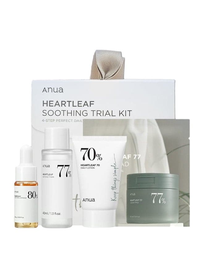 Heartleaf Soothing Trial Kit (4 Items)