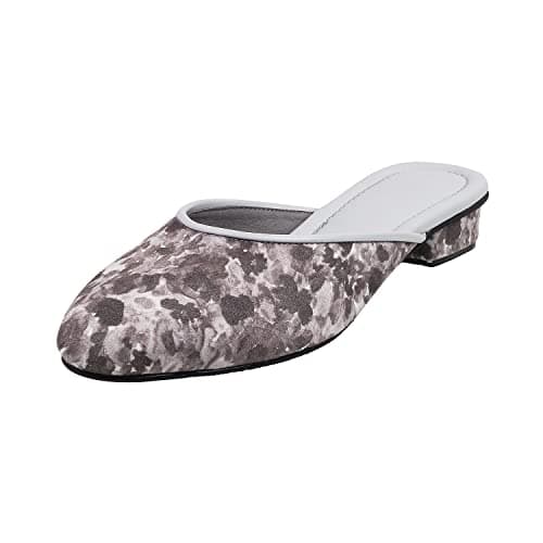 Mochi Womens Synthetic Grey Slip Ons (Size (5 UK (38 EU))
