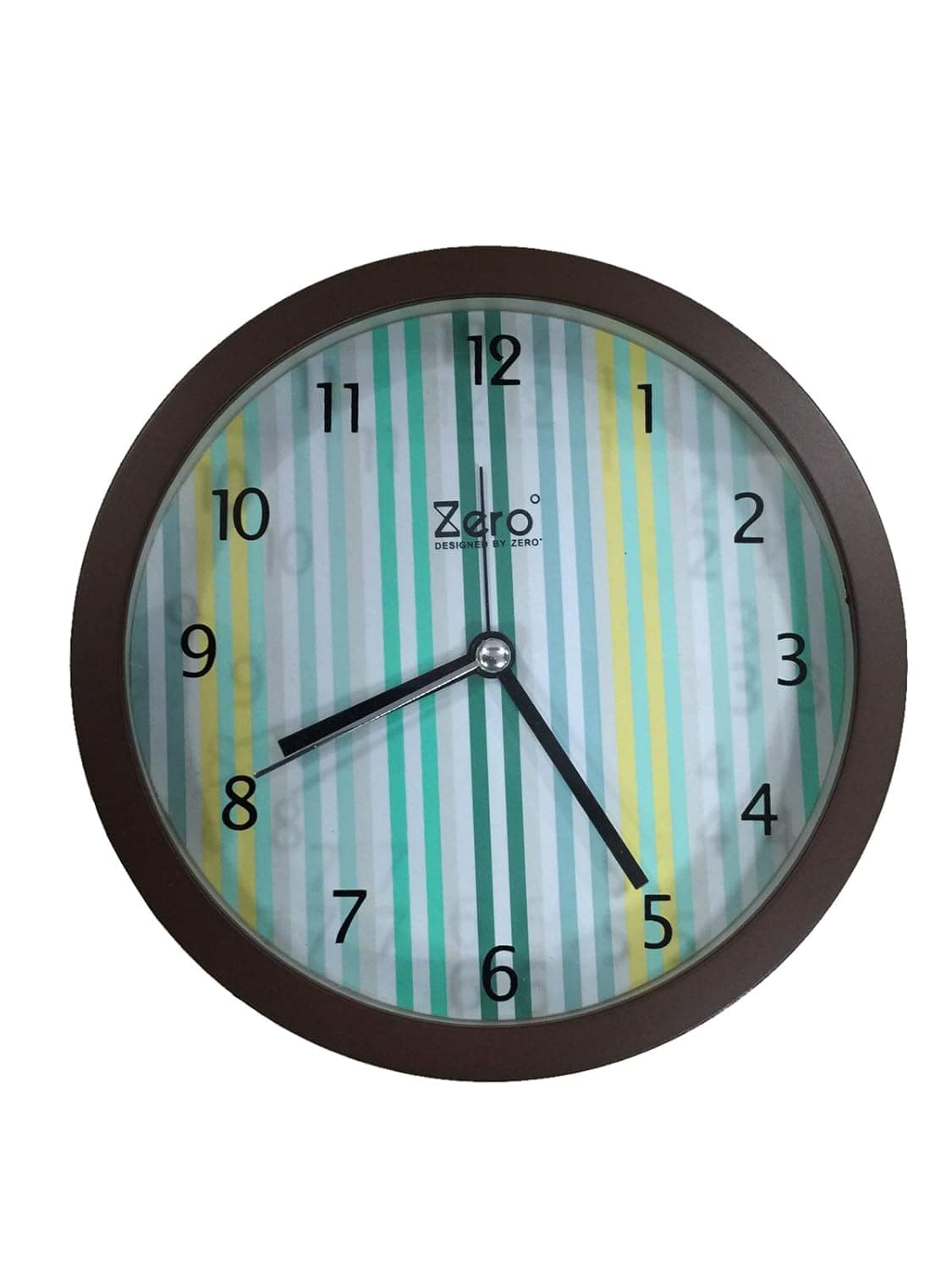 EZ Life Desk Clocks Shades of Green Home and Office Dcor Decorative Modern Clock Living Room Bedroom Kitchen Office School Stylish Desk Clock Pack of 1