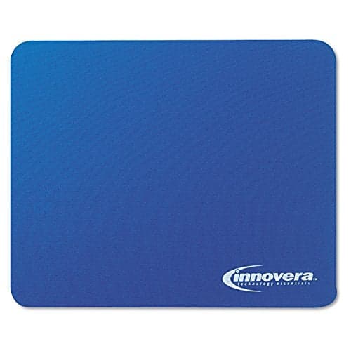 Innovera 52447 Natural Rubber Mouse Pad Blue