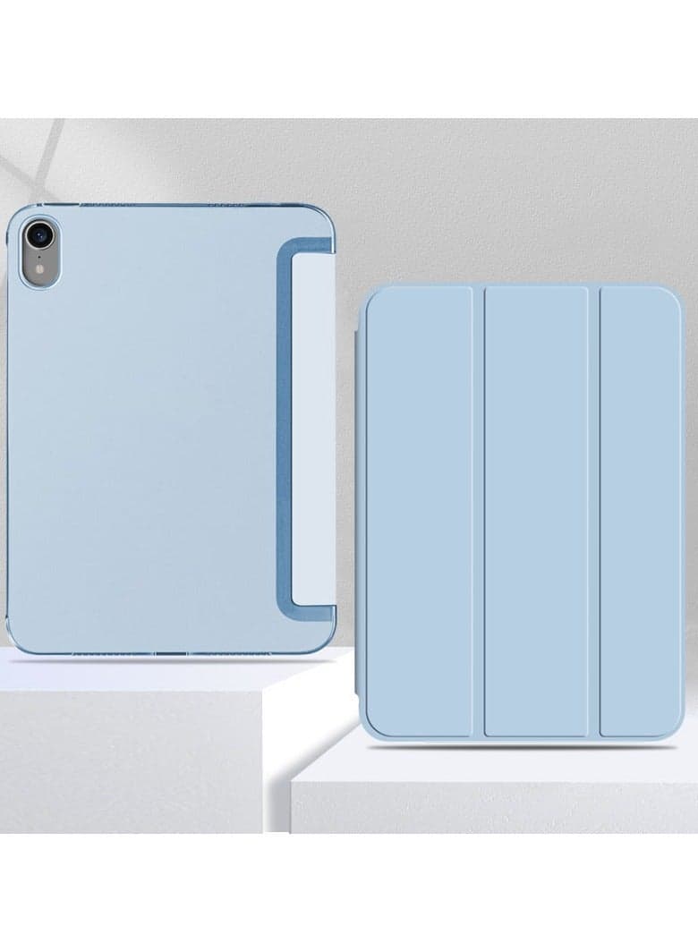 Slim Hard PC Translucent Back Shell Smart Cover Case for iPad 11th Generation 2025 and iPad 15th Generation 109 Inch Supports Touch ID Auto Wake and Sleep