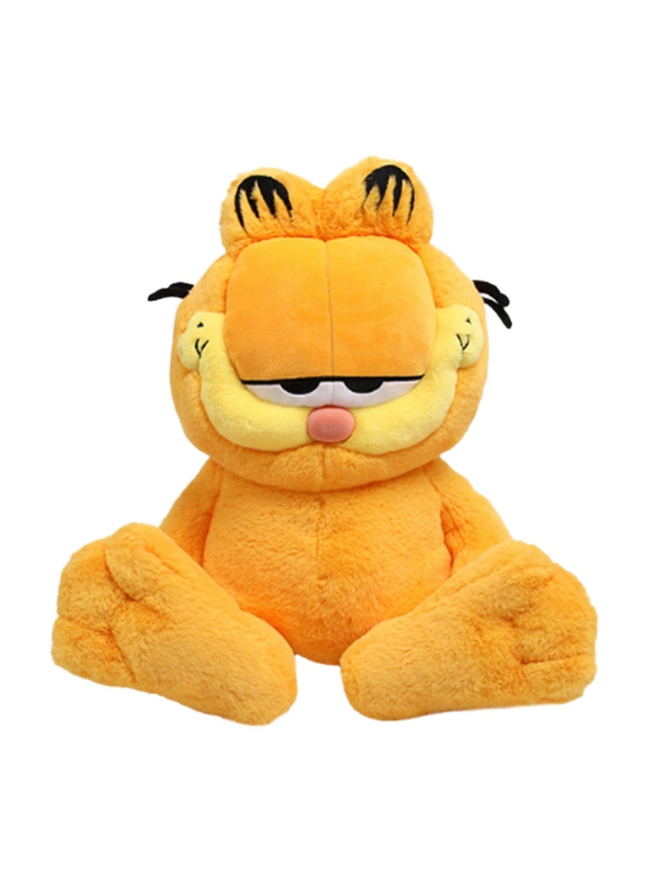 35cm Classic Sitting Orange Cat Plush Toy | Character Details | Soft And Cuddly | Cartoon Doll | Suitable As A Gift For Children Aged 3+