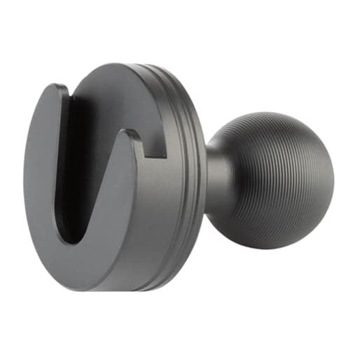 Bulletpoint Mounting Solutions Aluminum Handheld CB Radio Mic Holder Mount with Integrated 20mm Ball