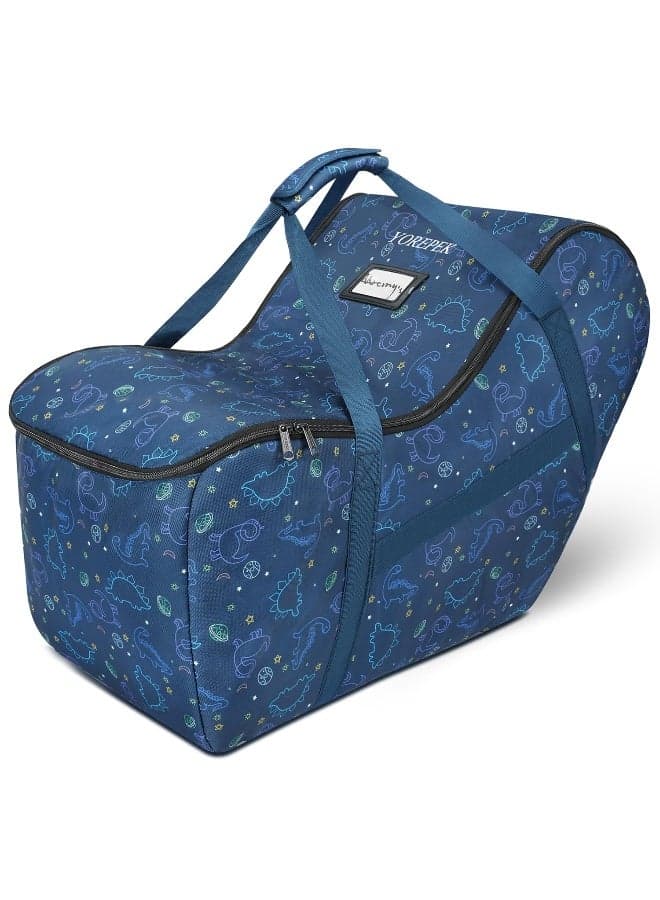 YOREPEK Infant Car Seat Travel Bag Compatible with Nuna Pipa Car Seat and Base,Fit for Graco SnugRide 35 Lite and Base,Car Seat Carrier for Airport,Carseat Travel Cover for Baby Travel Essentials,BLUE