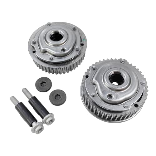 Cam Phaser Sprockets Gears Variable Camshaft Timing Intake & Exhaust | Fit for Chevrolet Aveo5 Cruze Limited Sonic, Pontiac G3 1.6L 1.8L L4 | OE# 55567048, 12992410, 25194445; 55568386, 25194444
