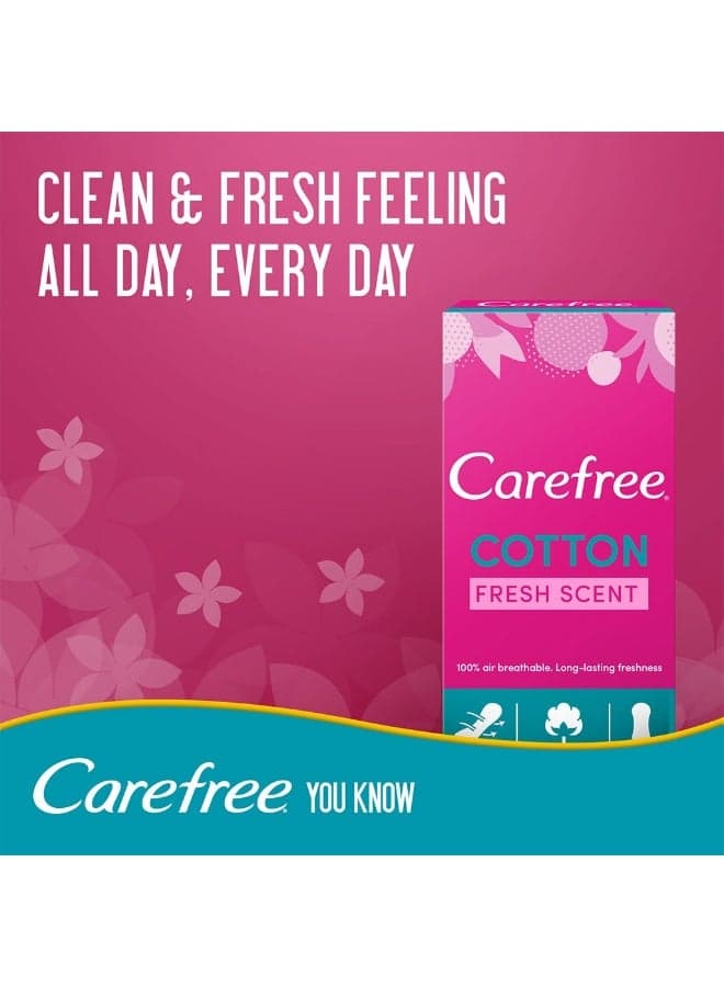 Cotton Fresh Scent Panty Liners, Pack Of 20's