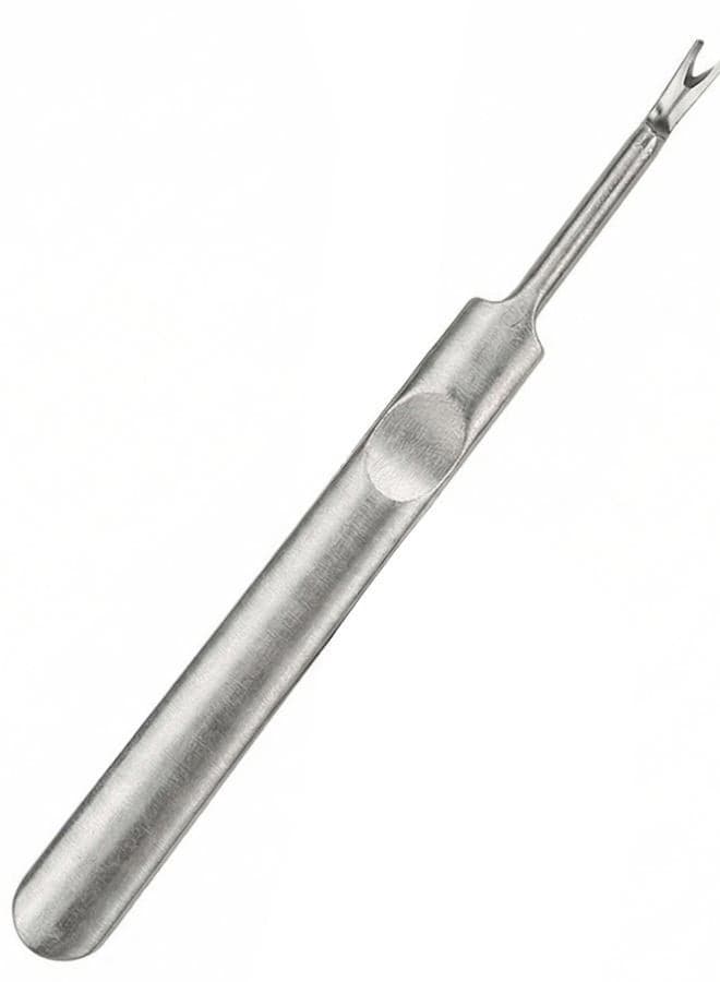 Professional Stainless Steel Cuticle Pusher Trimmer Hangnails Nails Cleaner Scissors Remover Nipper Clipper/Nail Art Manicure Tool for Adult