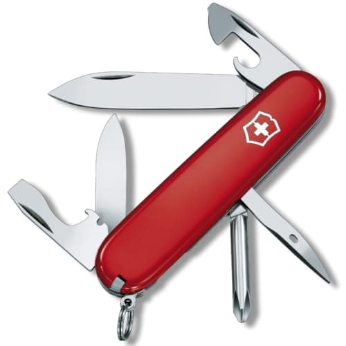 Victorinox Swiss Army Tinker Pocket Knife, Red, 91mm (53101)