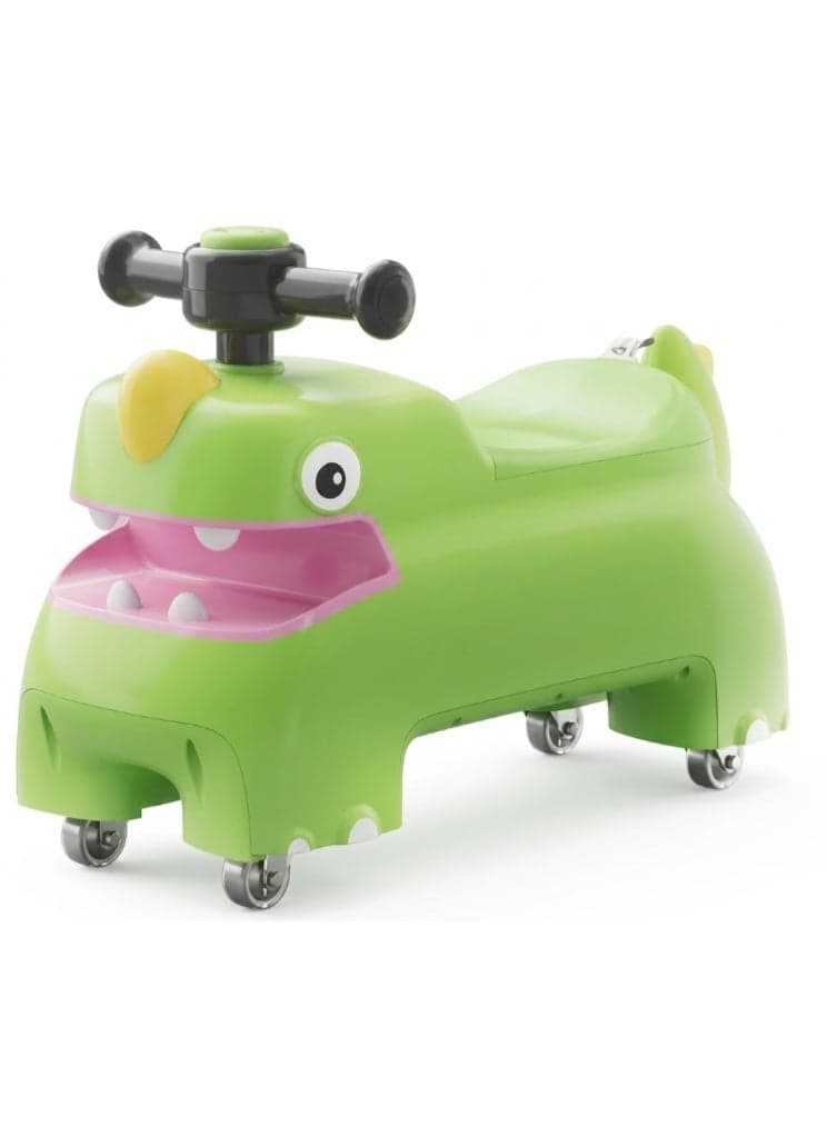 Bebehaha Kids Dinosaur Ride On - Green