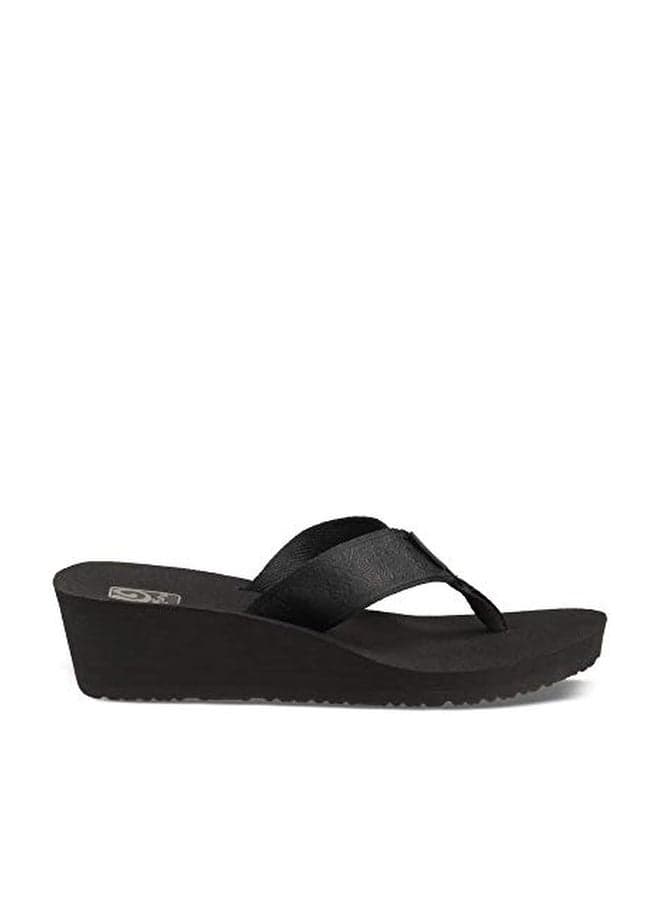Teva Women's Mush Mandalyn Wedge 2-W,Motif Black,5 M US