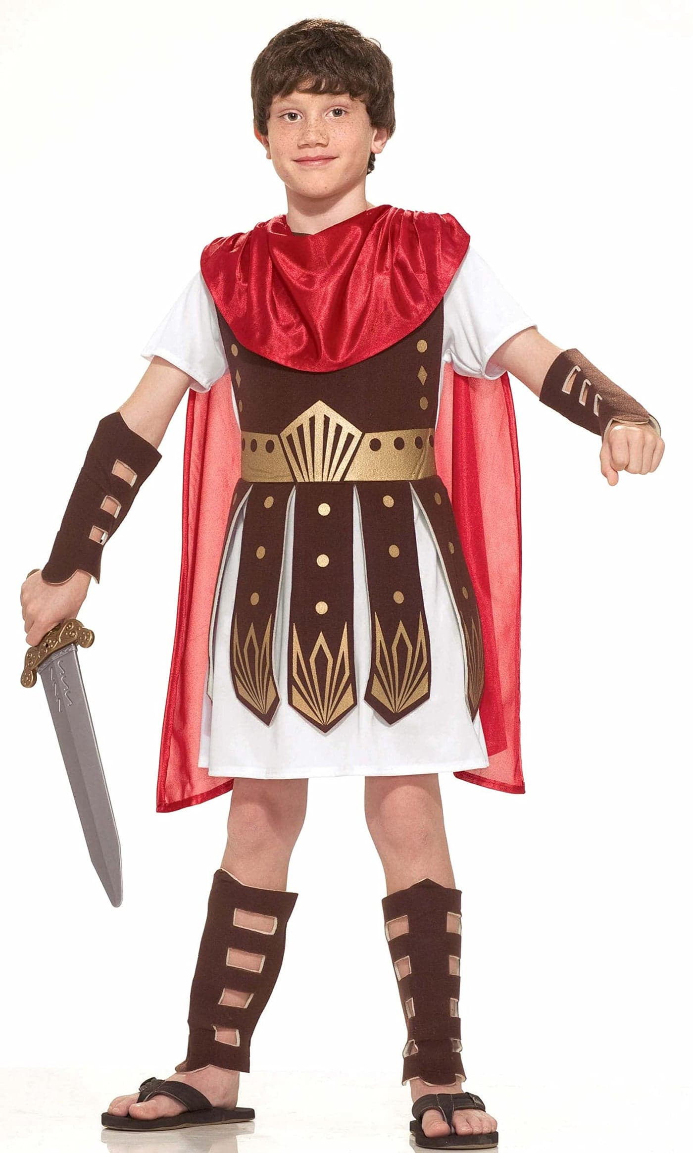 Rubies Roman Warrior Costume for Kids, Boy's Small