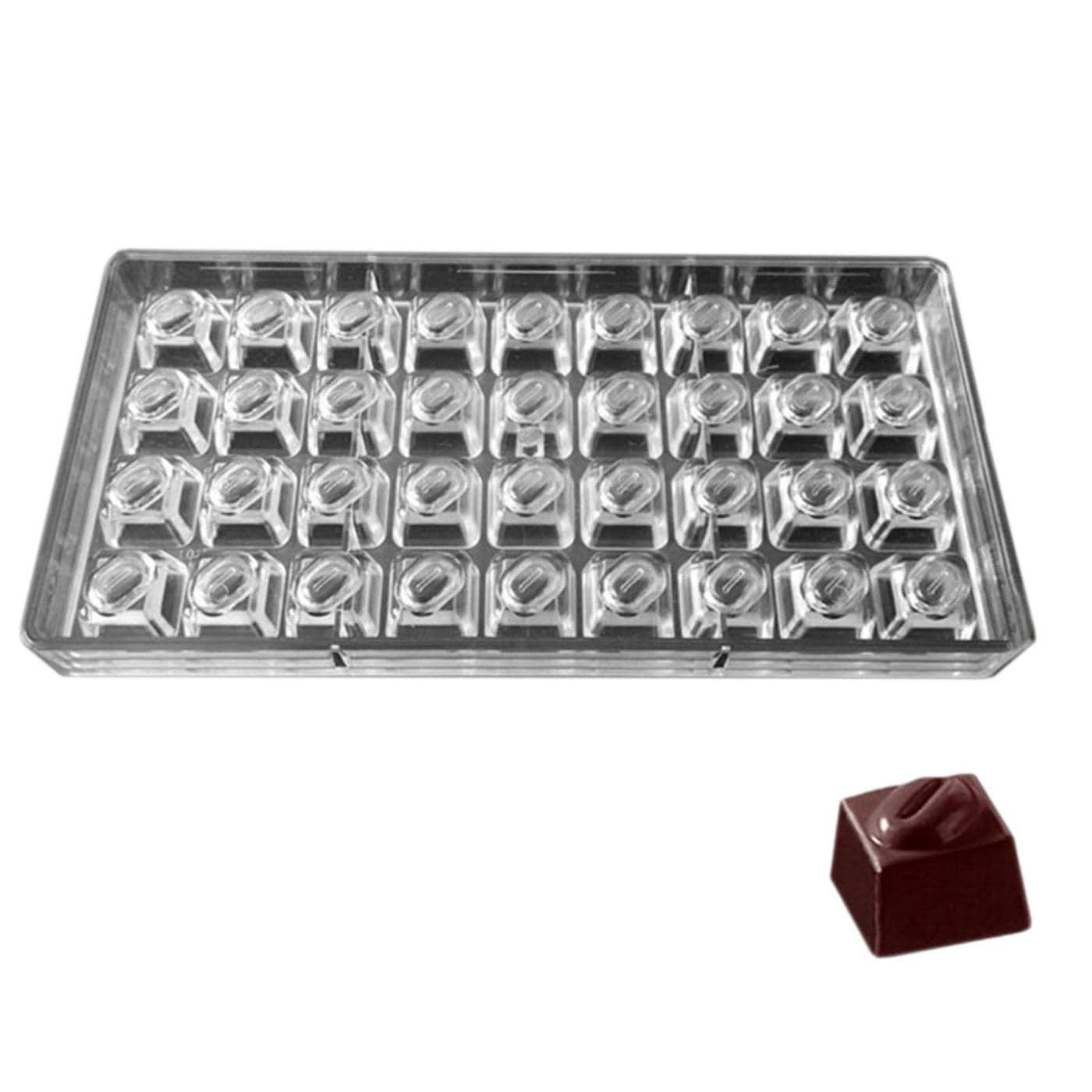 Grainrain polycarbonate chocolate mold polycarbonate chocolate bar mould 19401