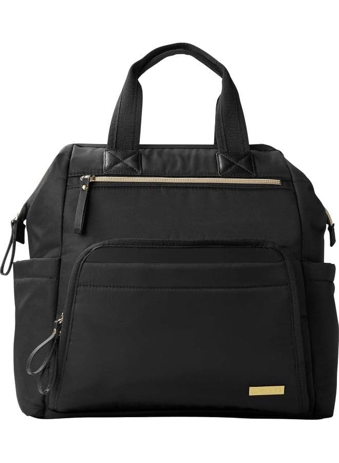 Skip Hop Main Frame Wide Open Backpack, Black