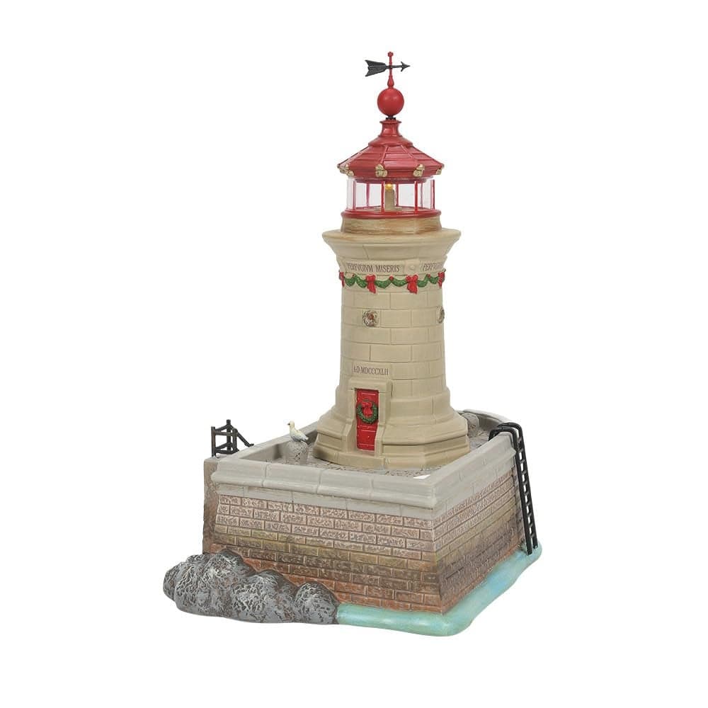 Department 56 Dickens Village Ramsgate Lighthouse Lit Building 803 Inch Multicolor
