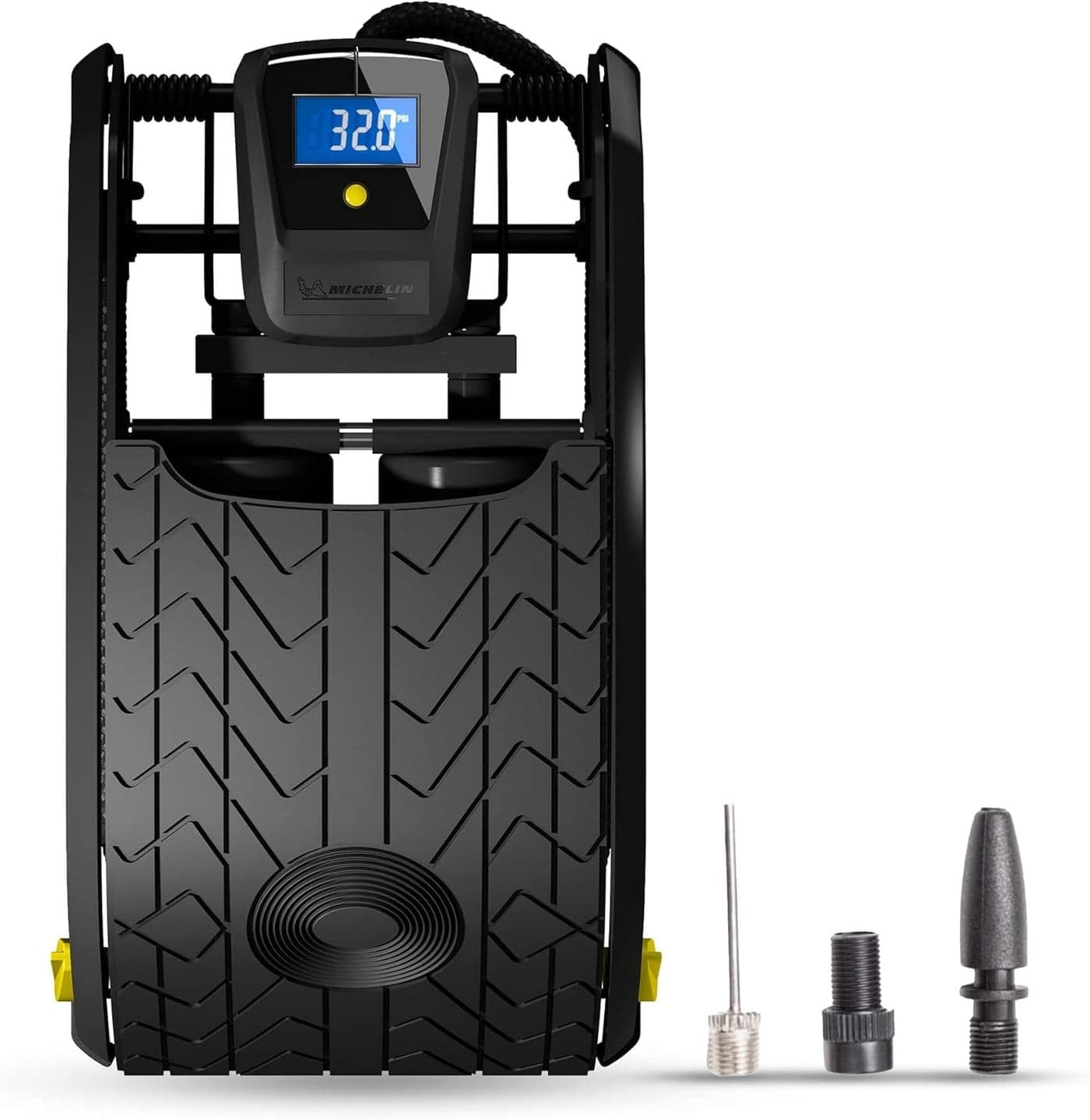 MICHELIN Digital Double Barrel Foot Pump