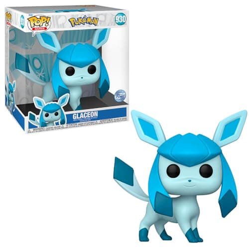 Funko Pokemon Glaceon Pop Vinyl Figure Multicolor 10 Inch Size