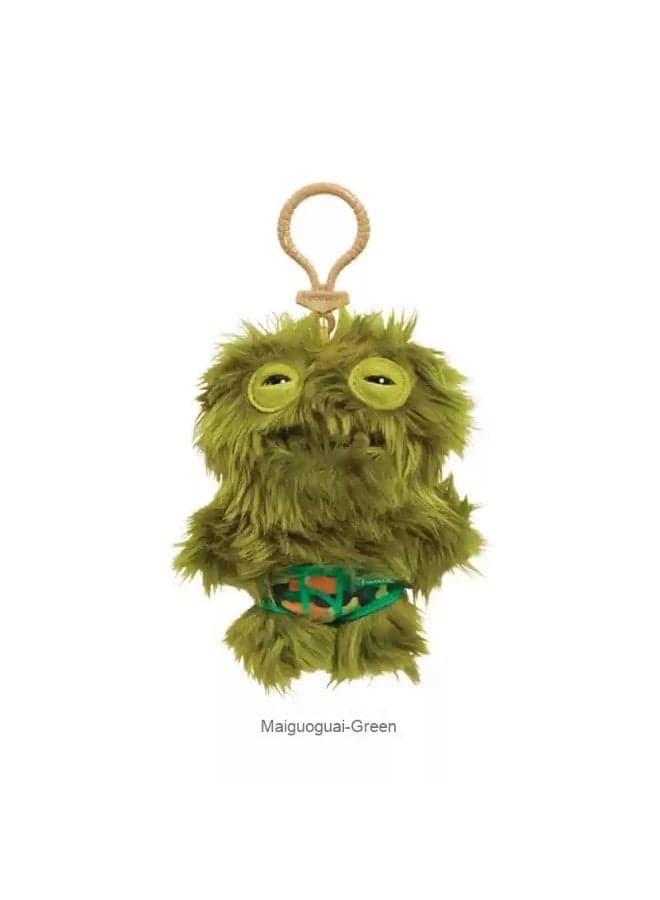 Fuggler Big Teeth Cute Tooth Monster Pendant Funk Tooth Treasure Ugly Monster Doll Plush Keychain