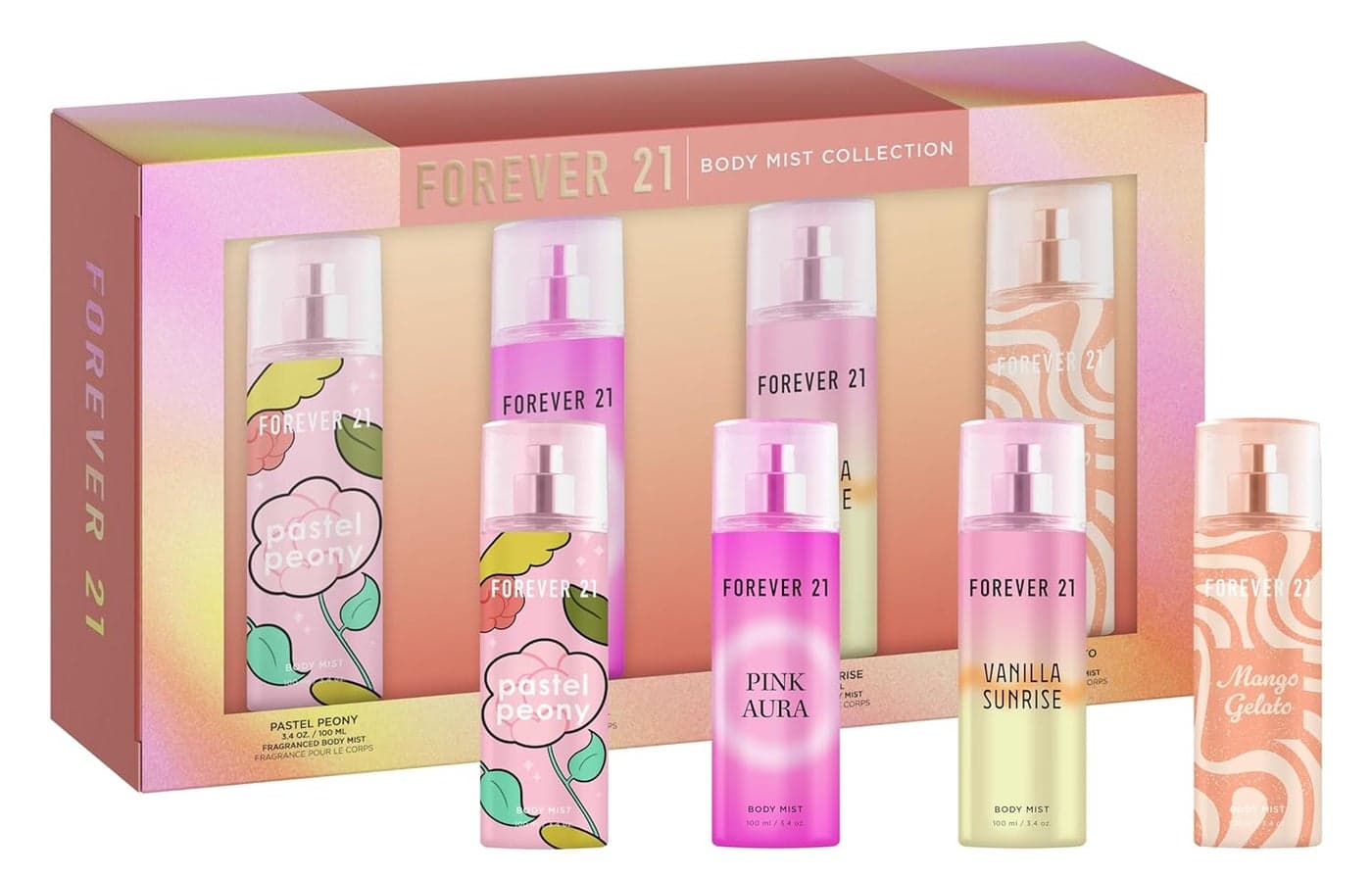 Forever 21 100ml Body Mist Coffret