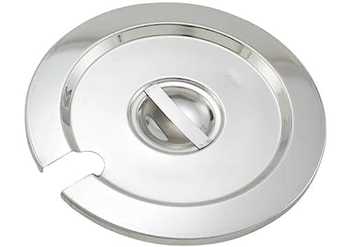 Winco Inset Cover, 4.0-Quart, Stainless Steel