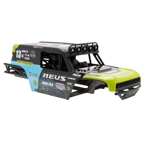MEUS RACING MB24 SCX24 Body 52in 132MM Body Shell ABSNylon Carbon Fiber Chassis for 124 Axial SCX24 Bronco JLU B17 C10Green